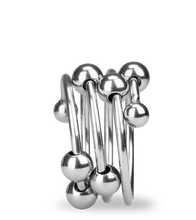 Charger l'image dans la galerie, Anneau cockring métal 8 boules Altar
