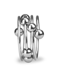 Charger l'image dans la galerie, Anneau cockring métal 8 boules Altar