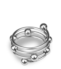 Charger l'image dans la galerie, Anneau cockring métal 8 boules Altar