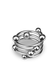 Charger l'image dans la galerie, Anneau cockring métal 8 boules Altar
