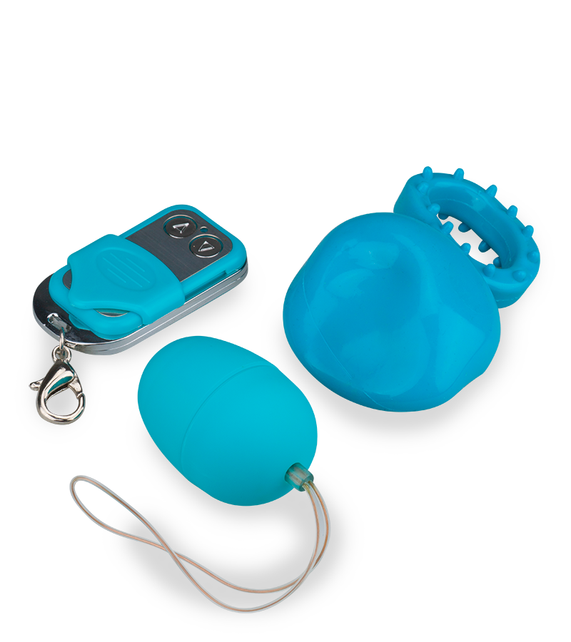 Anneau cockring oeuf vibrant télécommandé
