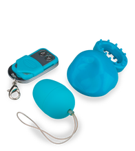 Charger l'image dans la galerie, Anneau cockring oeuf vibrant télécommandé