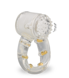 Anneau cockring picots transparent