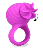 Anneau cockring rotatif silicone USB