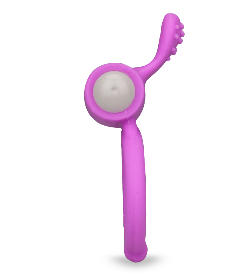 Anneau cockring silicone vibrant picots