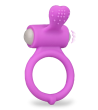Charger l'image dans la galerie, Anneau cockring silicone vibrant picots