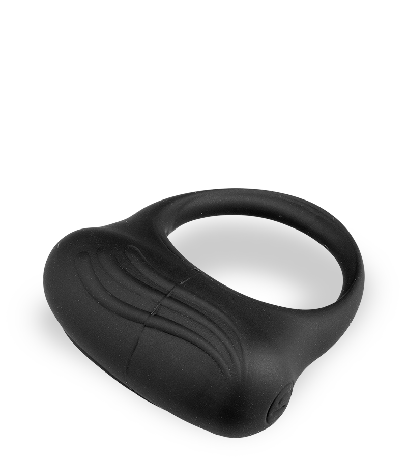 Anneau cockring vibrant chevalière striée