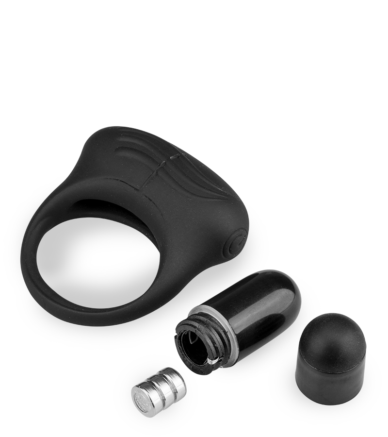 Anneau cockring vibrant chevalière striée