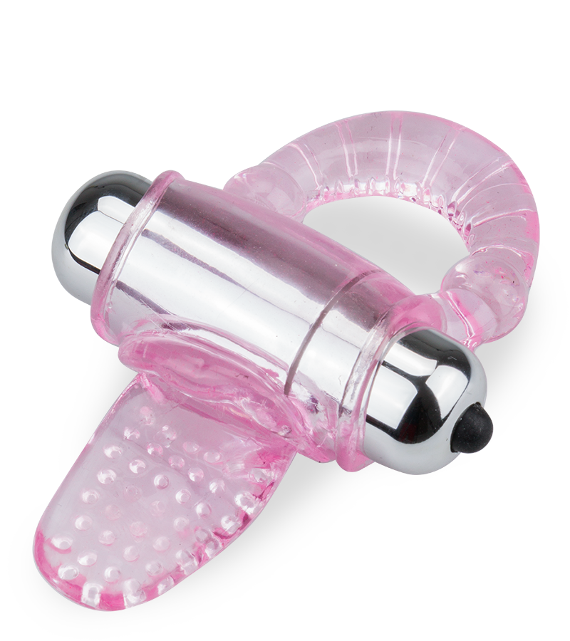 Anneau cockring vibrant langue