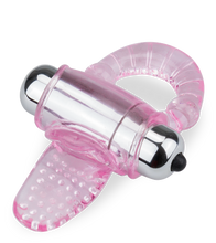 Charger l'image dans la galerie, Anneau cockring vibrant langue