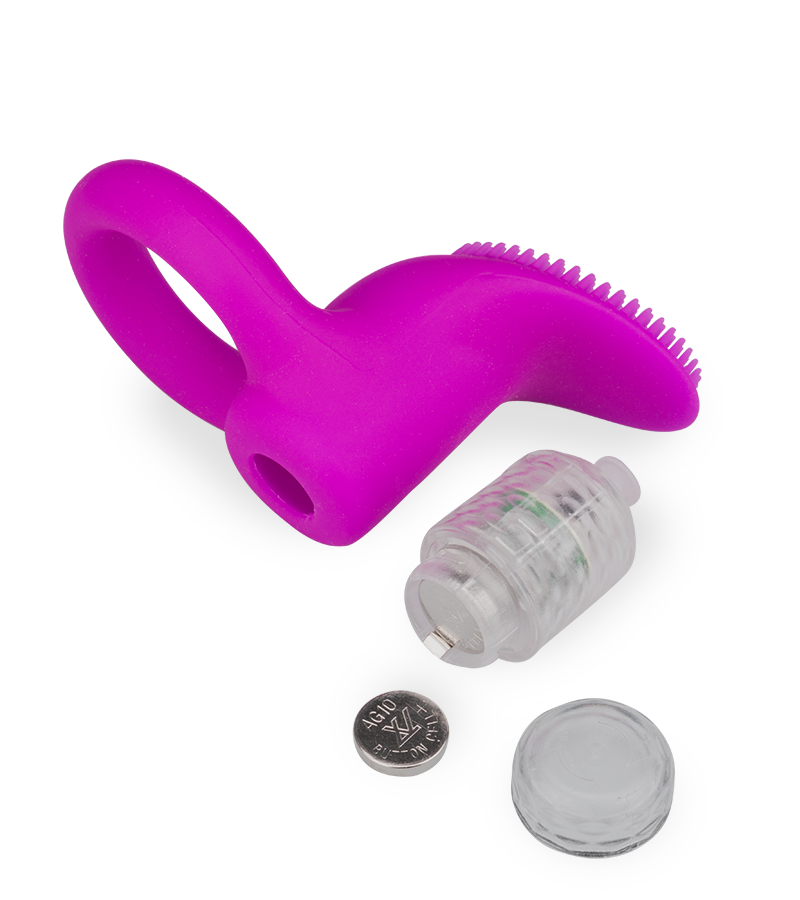 Anneau cockring vibrant picots