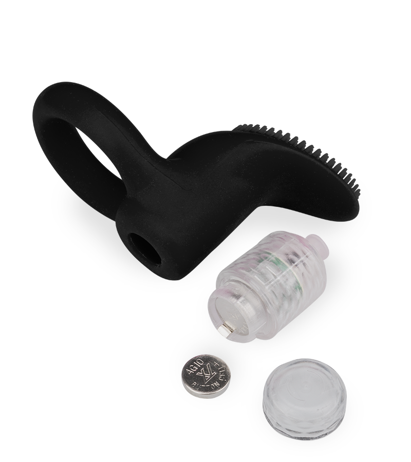 Anneau cockring vibrant picots