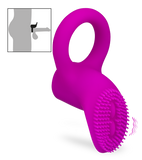 Anneau cockring vibrant picots