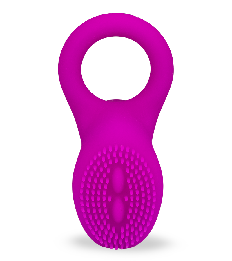 Anneau cockring vibrant picots