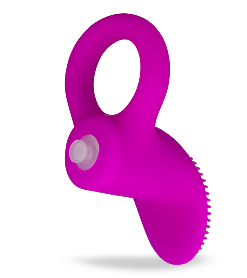 Anneau cockring vibrant picots