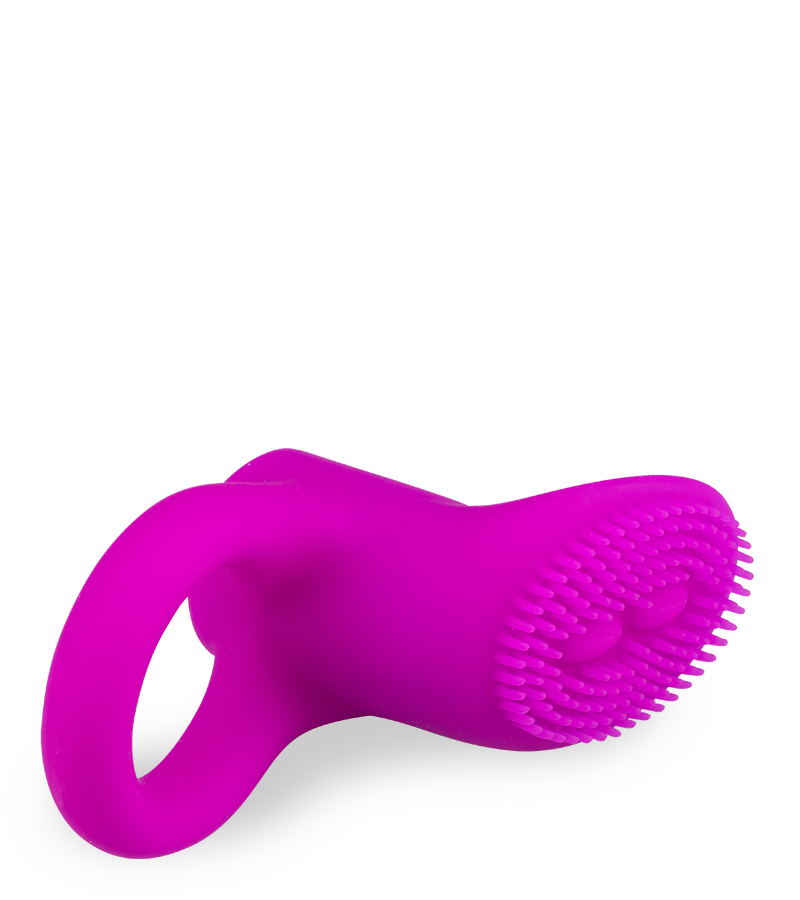 Anneau cockring vibrant picots