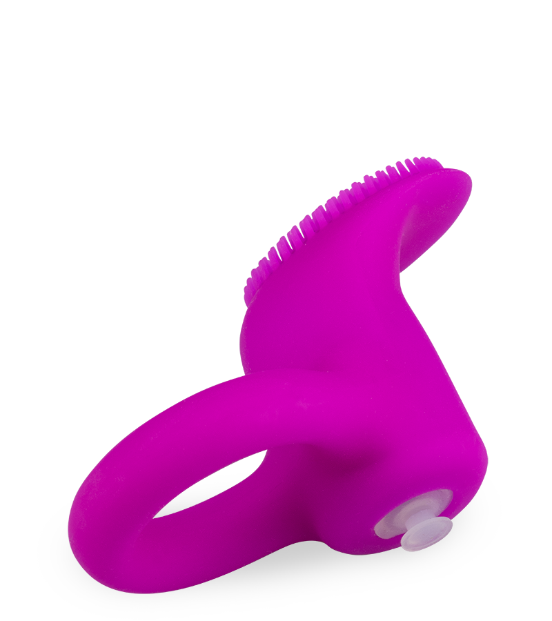 Anneau cockring vibrant picots