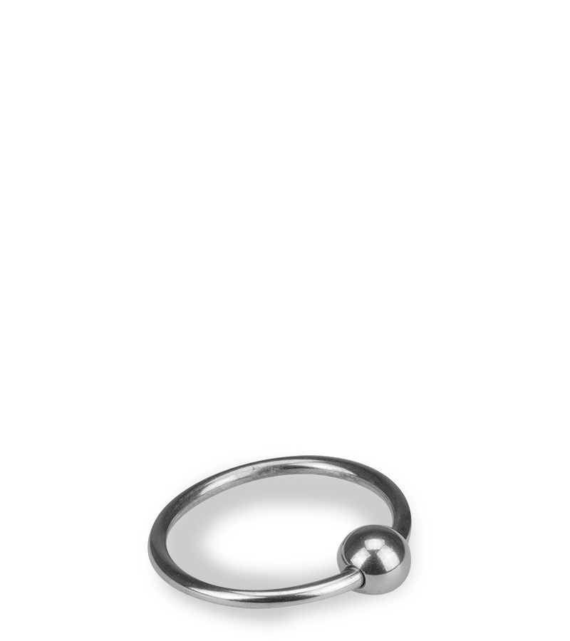 Anneau de gland en inox Lump