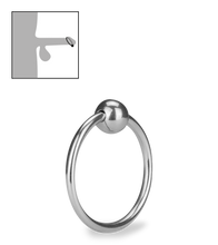 Charger l'image dans la galerie, Anneau de gland en inox Lump