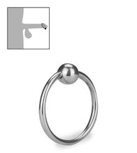 Charger l'image dans la galerie, Anneau de gland en inox Lump