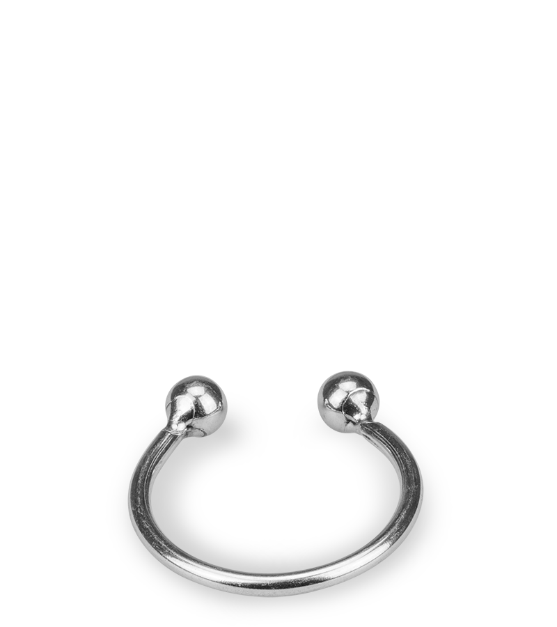 Anneau de gland fer Ă  cheval en inox