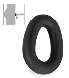 Anneau pénien en silicone médical Woafa