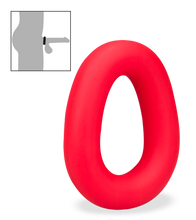 Charger l'image dans la galerie, Anneau pénien en silicone médical Woafa