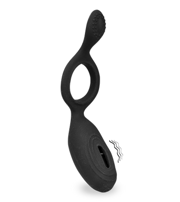 Anneau pénien vibrant en silicone