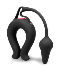 Charger l'image dans la galerie, Anneau vibrant avec plug anal Lucifer