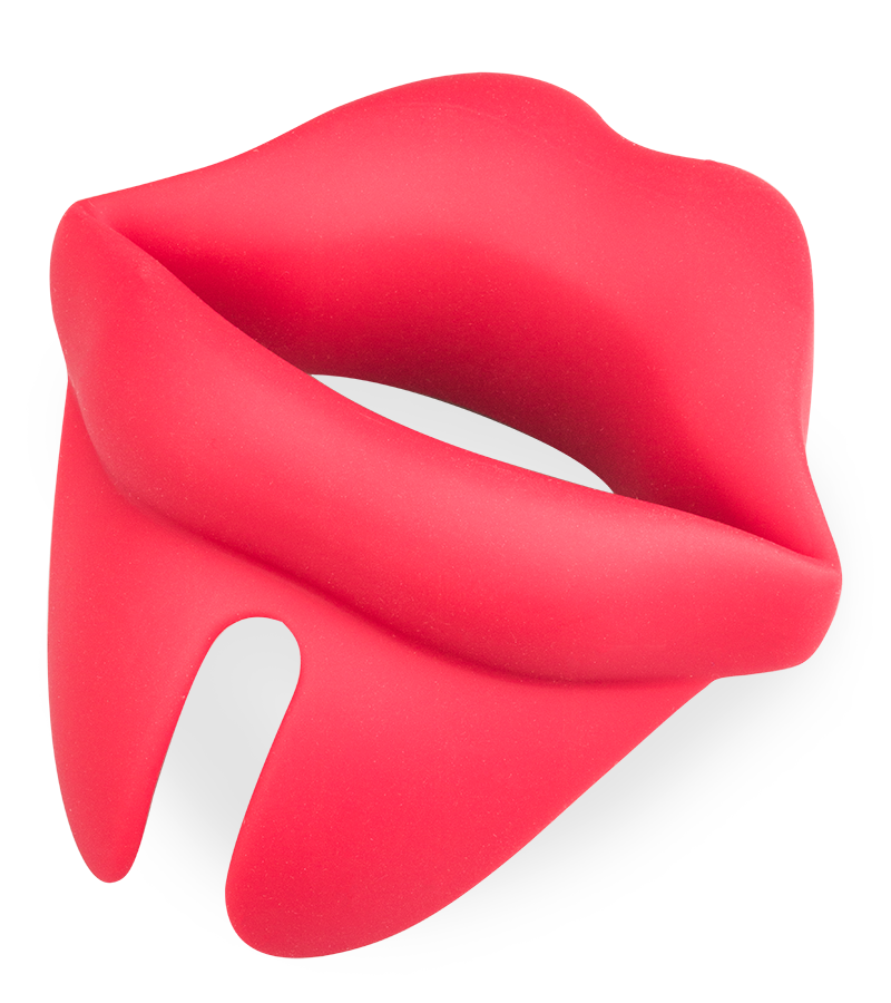 Anneau vibrant masseur de testicules Red Lips