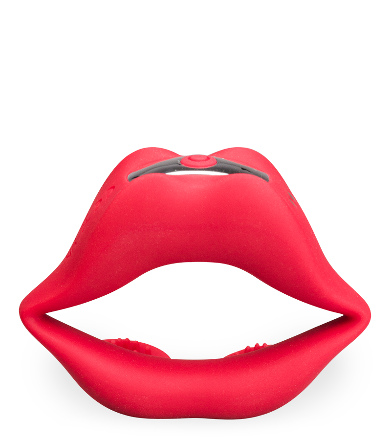 Anneau vibrant masseur de testicules Red Lips