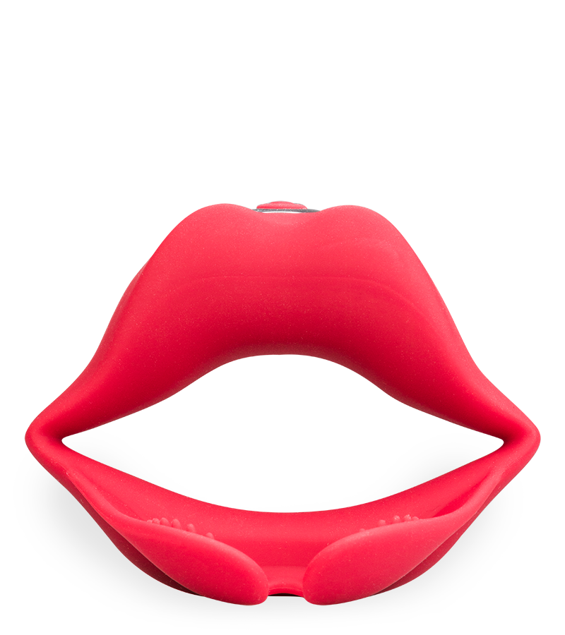 Anneau vibrant masseur de testicules Red Lips