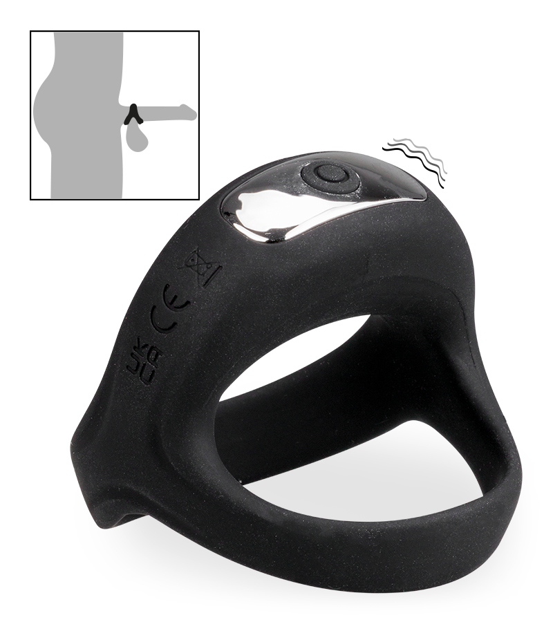 Anneau vibrant pénis et testicules Righteous