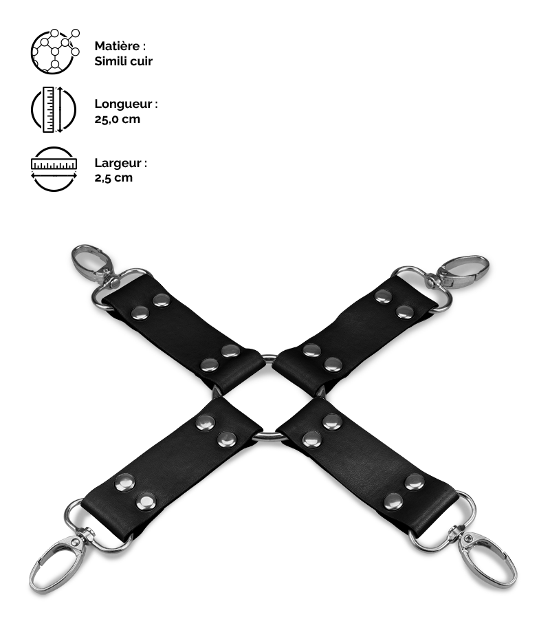 Attache en croix Hogtie