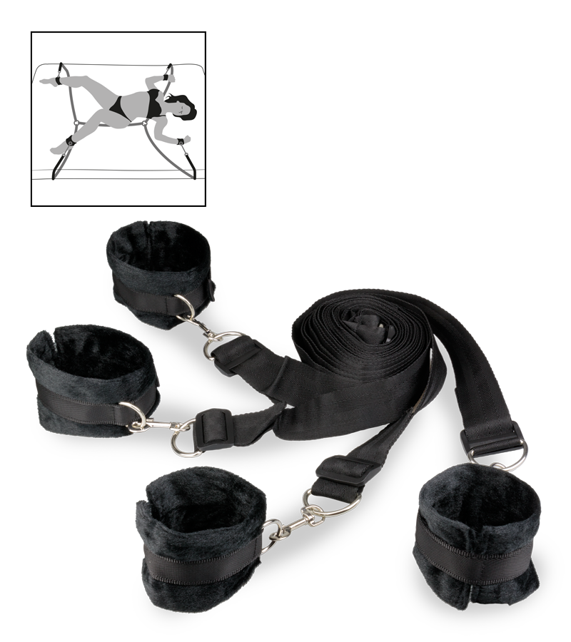 Attaches-Lanières BDSM pour lit