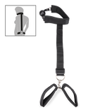 Bâillon gag-ball avec attache poignets