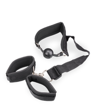 Charger l'image dans la galerie, Bâillon gag-ball avec attache poignets