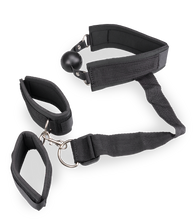 Charger l'image dans la galerie, Bâillon gag-ball avec attache poignets