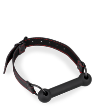 Charger l'image dans la galerie, Bâillon mors en silicone et similicuir