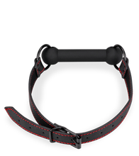 Charger l'image dans la galerie, Bâillon mors en silicone et similicuir