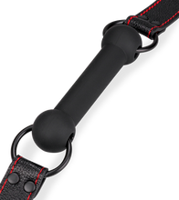 Charger l'image dans la galerie, Bâillon mors en silicone et similicuir