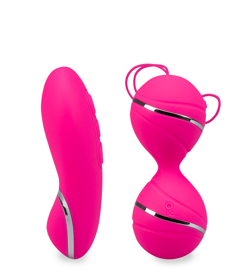 Boules de geisha et télécommande vibrantes Deity