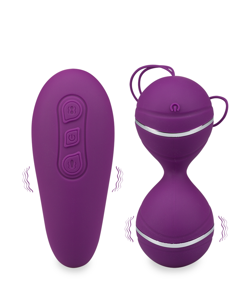 Boules de geisha et télécommande vibrantes Deity