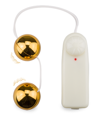 Boules de geisha métal Deluxe vibrantes