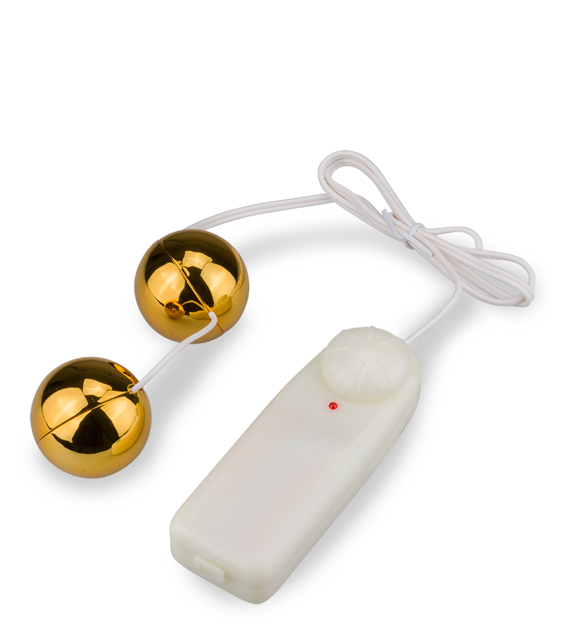 Boules de geisha métal Deluxe vibrantes