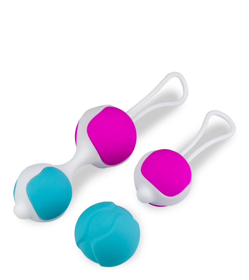 Boules de geisha silicone 2-en-1