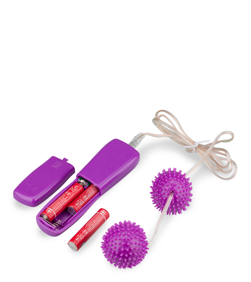 Boules de geisha vibrantes roses à picots