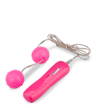 Charger l'image dans la galerie, Boules de geisha vibrantes roses à picots