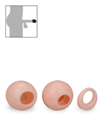 Bouts de pénis cockring extensibles