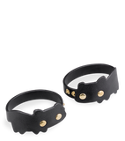 Bracelets de chevilles BDSM en similicuir chat
